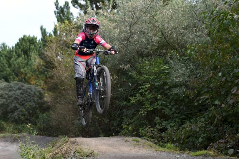 Eröffnung der Mountainbike-Strecken auf den Halden Hoheward und Hoppenbruch.