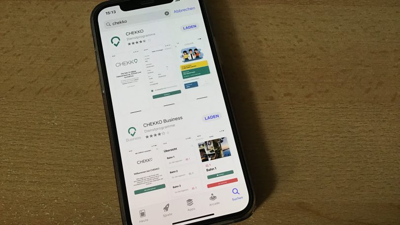 Die App Chekko erfasst Kontaktdaten von Kunden und Gästen und ist in den App-Stores zum Download verfügbar.