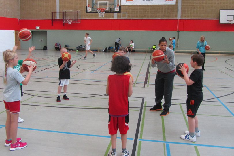 Basketball Schnuppertraining.