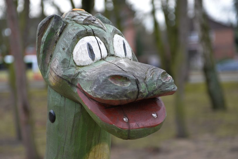 Ein schrecklicher Drache bedroht Schloss Krümelfels. (Symbolbild)