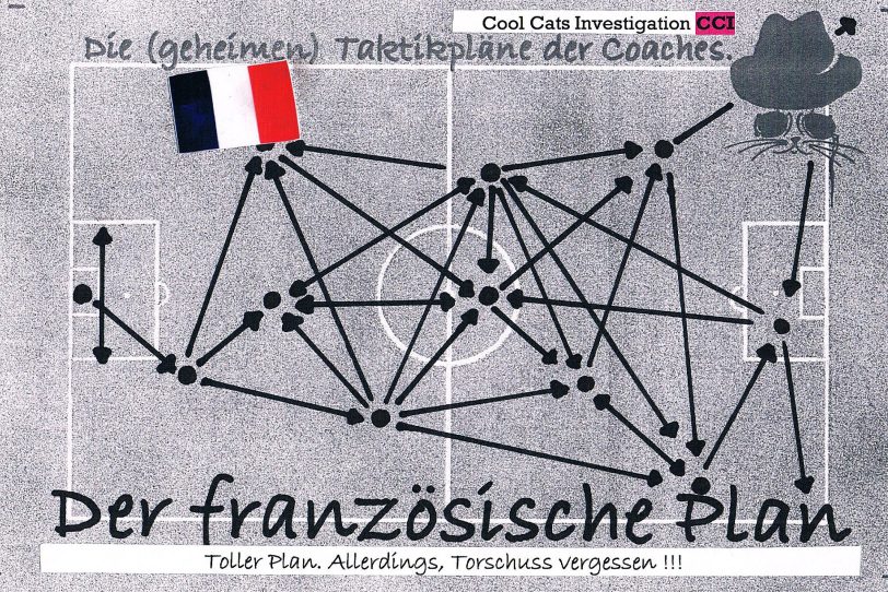 Der französische EM-taktikplan.