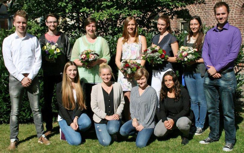 v.l. Christoph Böckler, Oliver Bauer, Alina Jonick, Annika Fallsehr, Marina Drysch, Marie Vogtmann, Anna Savas, Theresa von Gottberg, Annika Hornkamp, Ida Henke, Robin Kalowski.