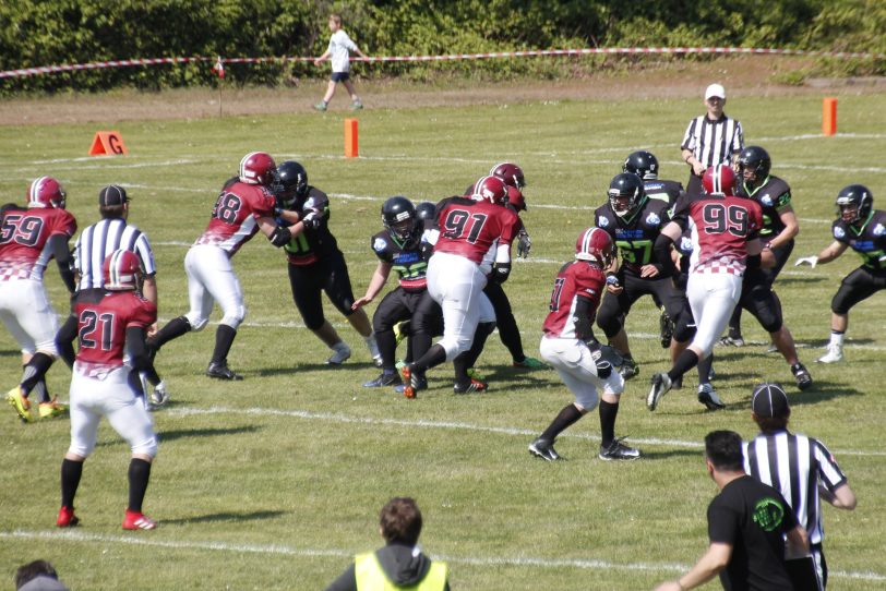 Amerikan Football - Black Barons.