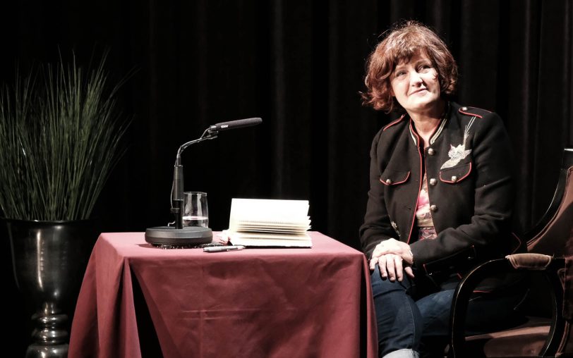 Annette Dittert in der Alten Druckerei.