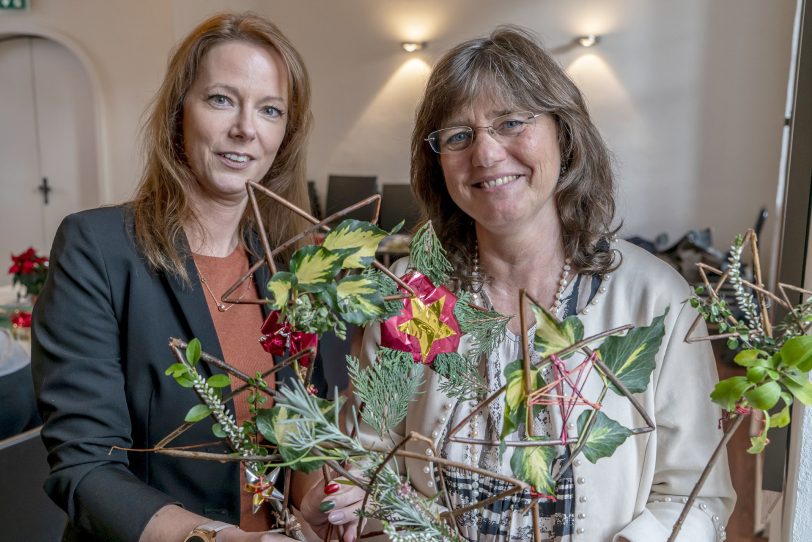 Marina Hummel und Katharina Büttner.