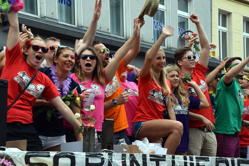 Der Kirmesumzug 2015.