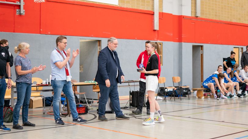 Der HTC2 steigt in die 2. Bundesliga auf. Spiel gegen die NBO am 22.5.2022.