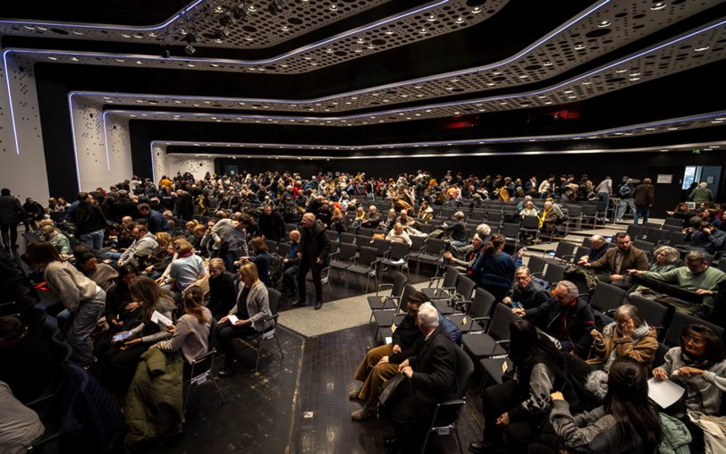 Das Kulturzentrum war gut gefüllt.