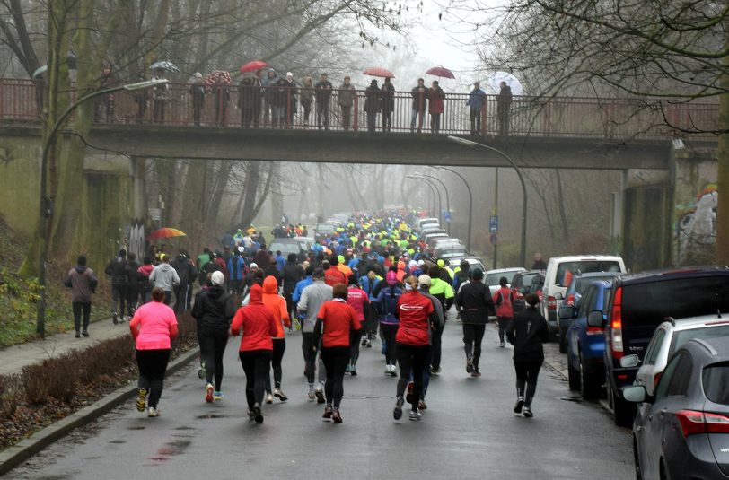 38. Herner Silvesterlauf am 31. Dezember 2014 im Gysenberg.