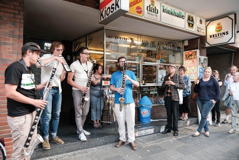 Trinkhallen Tour-Ruhr - Konzert an der Lortzingstraße.
