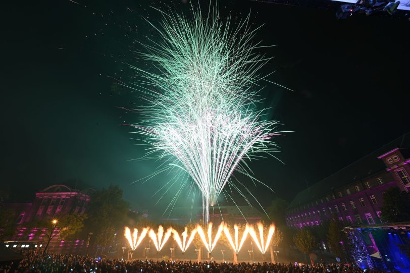 Feuerwerk Nr. 2 vom Feuerabend 2022.