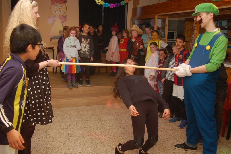 Karneval im Spielezentrum.