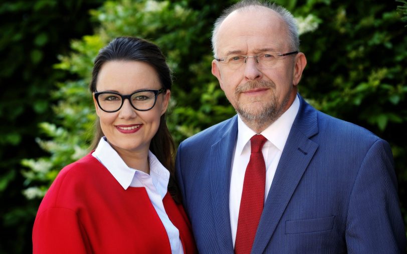 SPD-Bundestagskandidaten Michelle Müntefering und Axel Schäfer. (Archiv)
