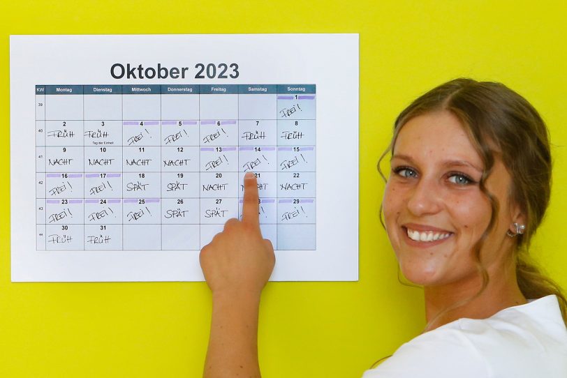 Die St. Elisabeth Gruppe testet ab Oktober im Pflegedienst verschiedene Arbeitszeitmodelle.