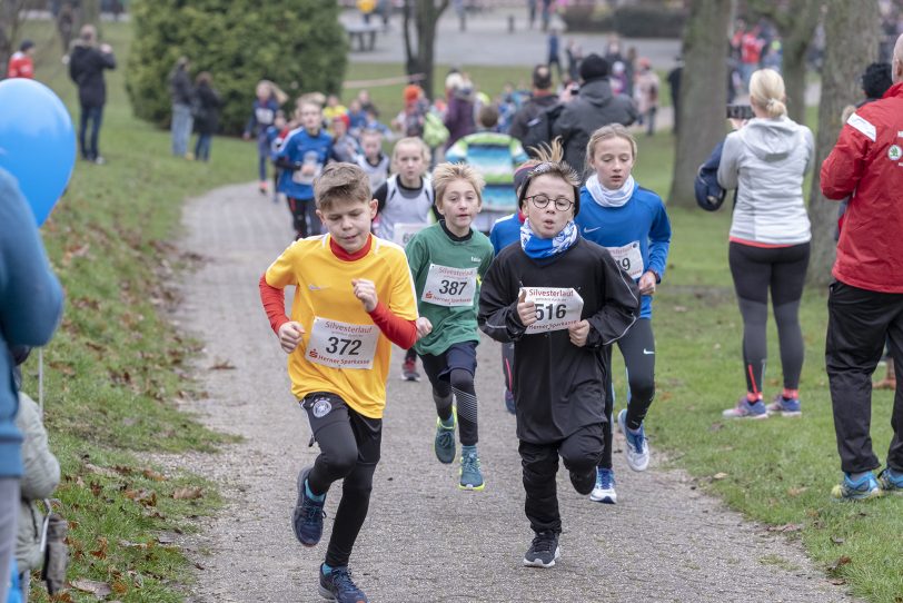 Der 41. Herner Silvesterlauf im Gysenberg.