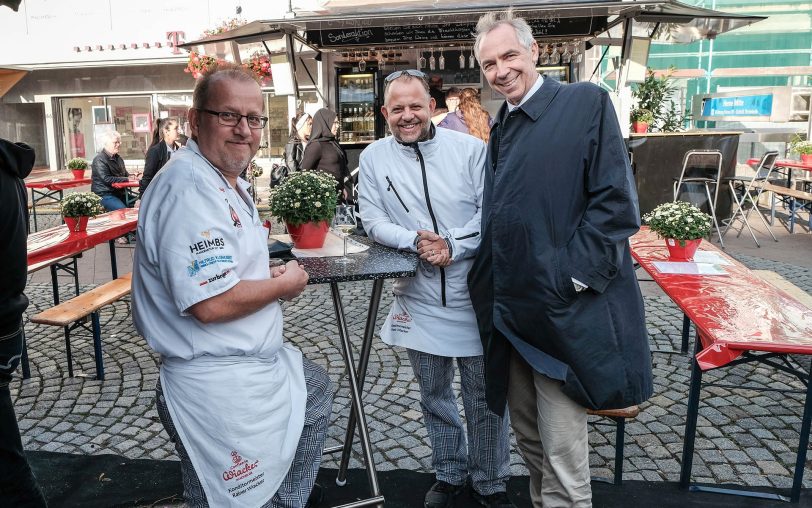 v.l. Rainer Wiacker, Organisator Frank Wiacker, Heinrich Beestermöller.