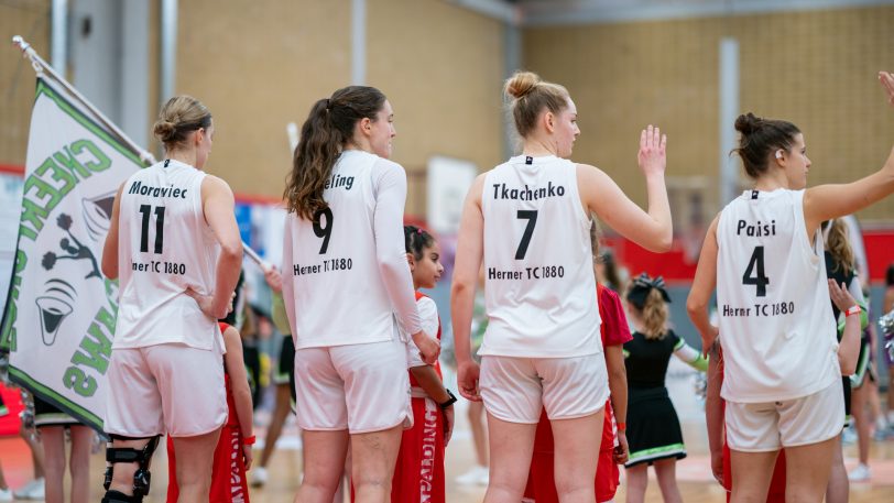 Die HTC Basketballerinnen wollen beim Mitteldeutschen BC in Halle/Saale den nächsten Sieg einfahren.