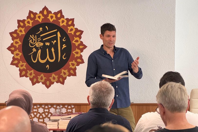 Ronen Steinke las aus seinem Buch 'Der Muslim und die Jüdin
