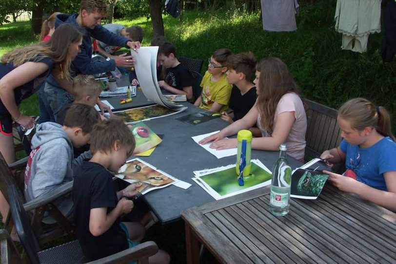 Upcyceling-Seminar der Herner Tierschutzjugend.