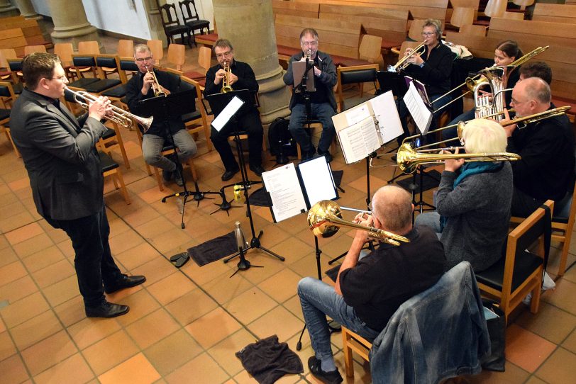 Der CVJM Posaunenchor unter der Leitung von Stefan Wilhelm lädt zum Konzert (Archivfoto).