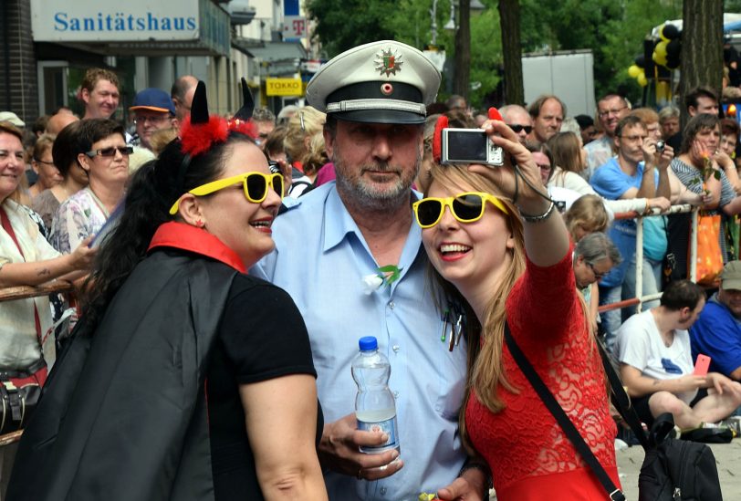 Der Kirmesumzug 2015.