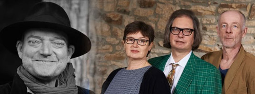 Wiglaf Droste und das Trio Frau Ado mit der Goldkante