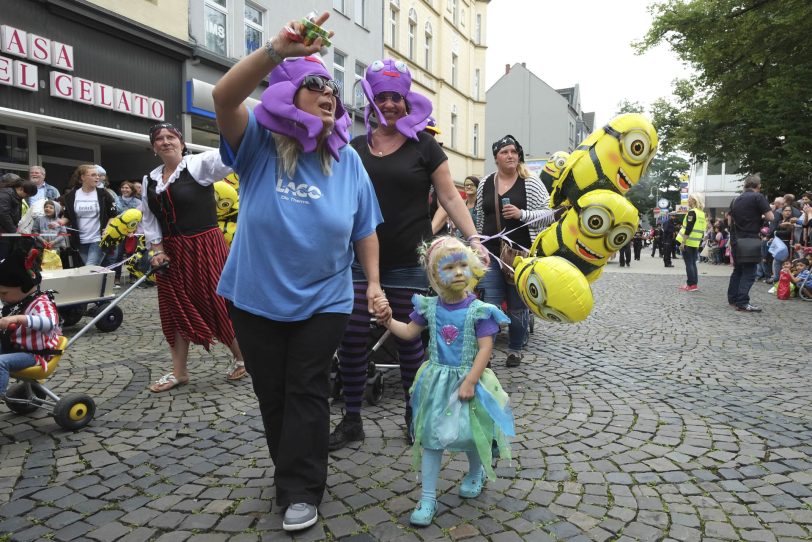 Der Kirmesumzug 2016.