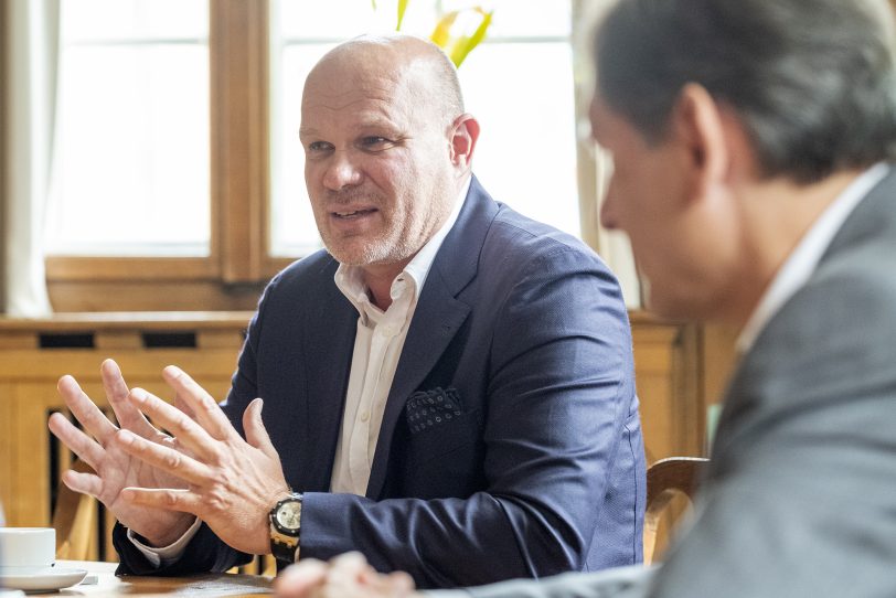 Gerwin Schweppe, Geschäftsführer der Wärmetechnik Leickel GmbH.