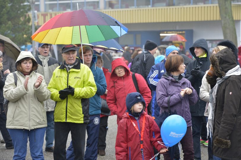 38. Herner Silvesterlauf am 31.12.2014 im Gysenberg.