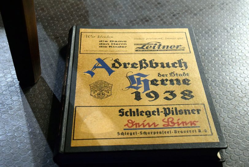 Das Adressbuch der Stadt Herne von 1938.