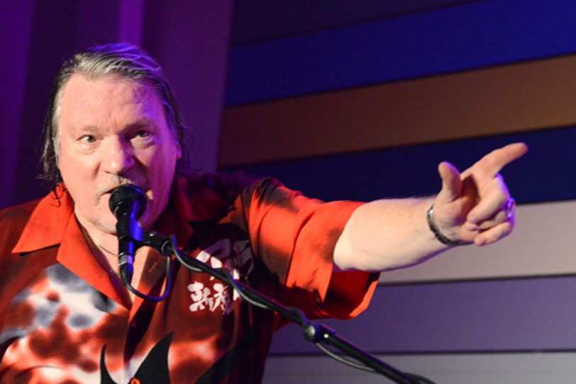 Brian Auger in der Hülsmann Kulturbrauerei im Oktober 2013.