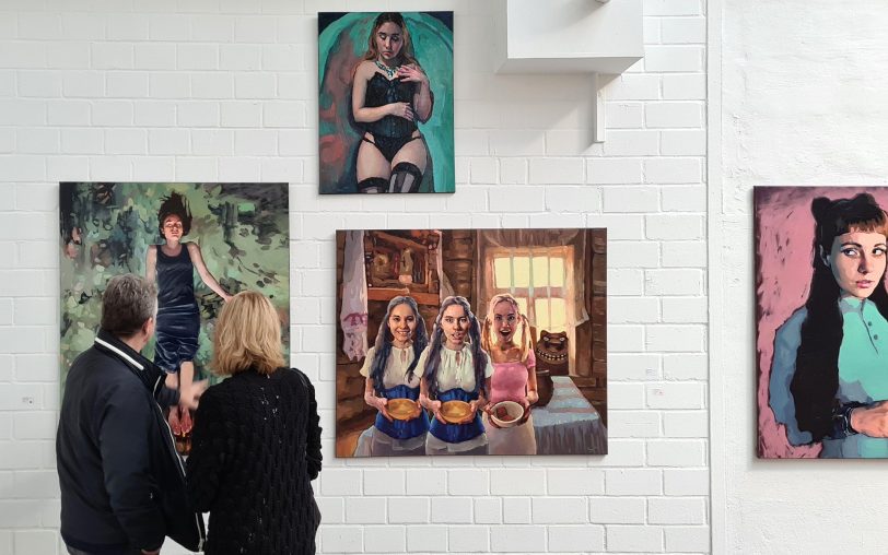 Einblicke in die Kuboshow Kunstmesse in den Flottmann Hallen: Die nächste steht am Samstag und Sonntag, 8. und 9. November 2025, an.