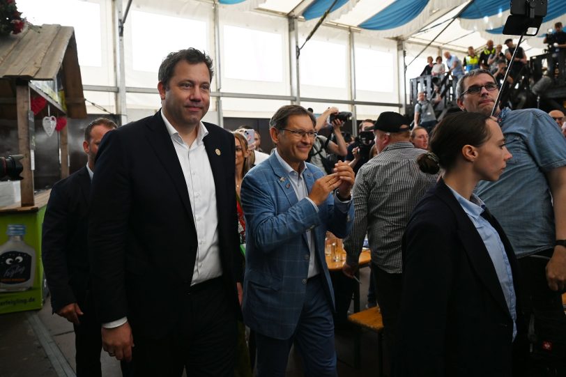 Lars Klingbeil und Frank Dudda Maite Kelly
