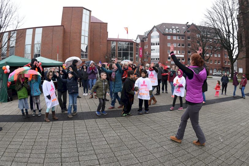 One Billion Rising auf dem Europaplatz