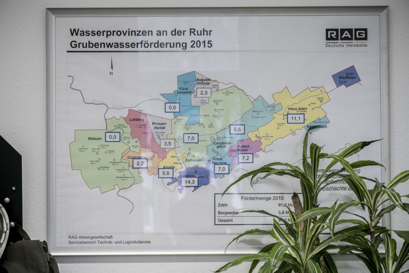 Das Ruhrgebiet ist in verschiedene Wasser-Provinzen unterteilt.