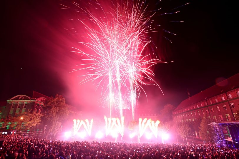 Feuerwerk Nr. 2 vom Feuerabend 2022.