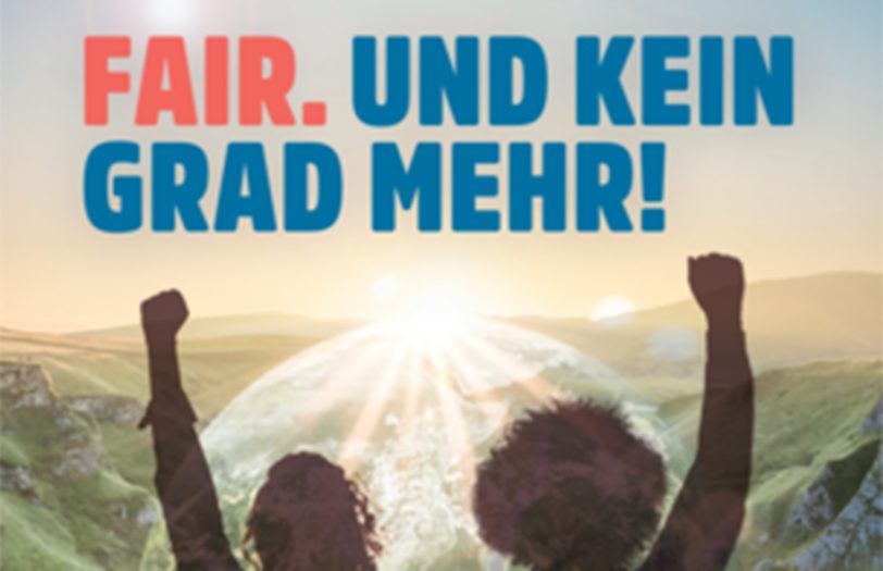 Die Faire Woche 2024 startet bald, das Motto lautet ' Fair. Und kein Grad mehr'.