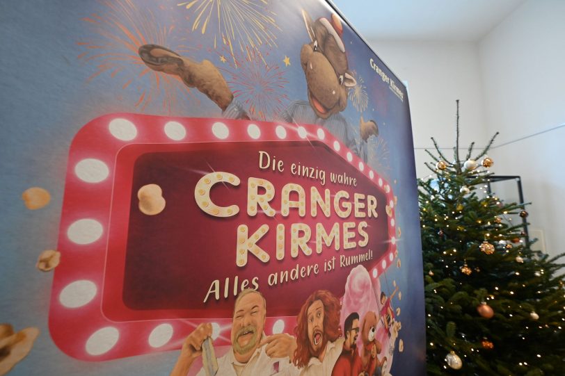 Vorstellung Plakatmotiv Cranger Kirmes 2025