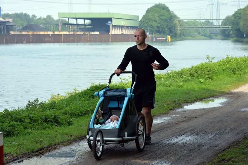 Freizeit am Rhein-Herne-Kanal.