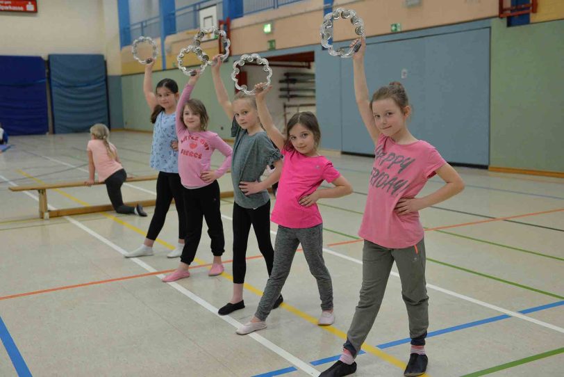 Zirkus Projektwoche an der Kolibri Schule.