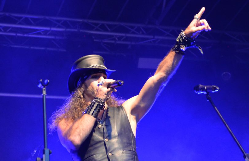 Helldecker beim Rock Spektakulum am Stennert.