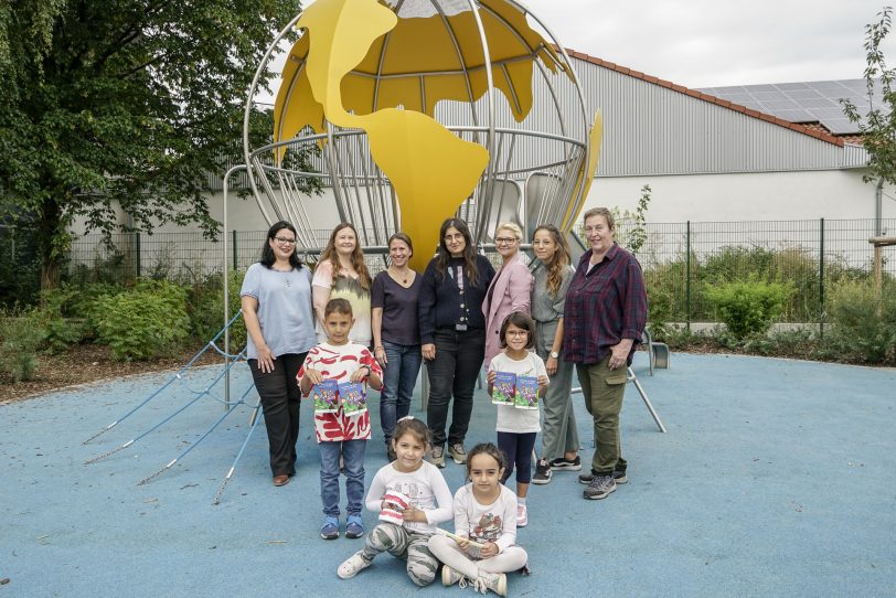 Aktion zur Zahngesundheit an der Galileo-Schule.