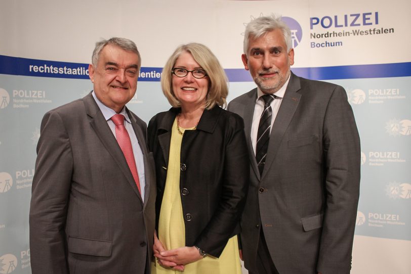 v.l. Herbert Reul, Kerstin Wittmeier und Jörg Lukat.