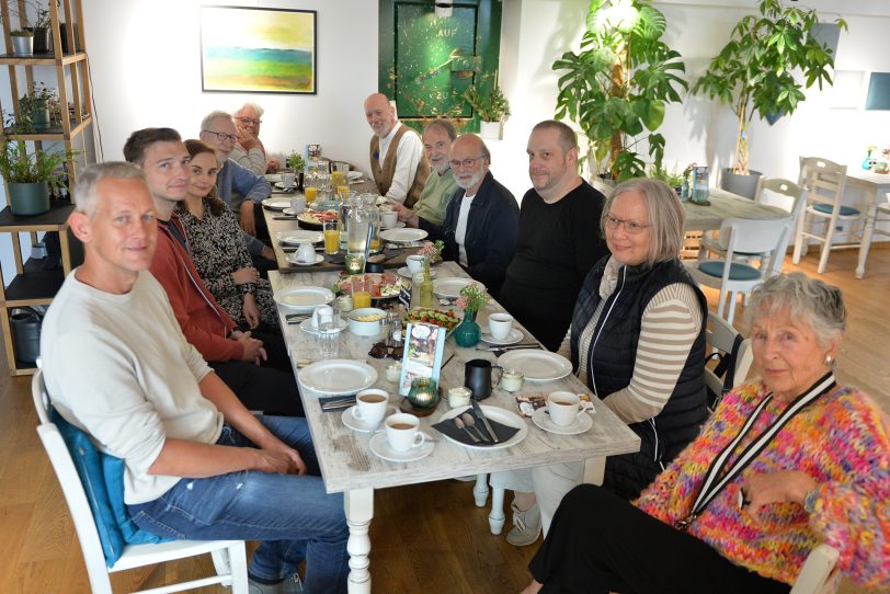 Frühstück in der KulturKüche im we-house – dem umgebauten Hochbunker in Sodingen.