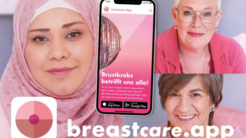 Die neue breastcare-App zur Brustkrebsvorsorge ist seit dem 5.3.2021 verfügbar.