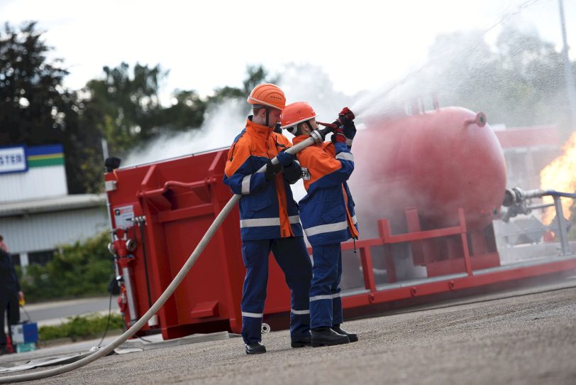 Jahresabschlussübung der Jugendfeuerwehr Herne