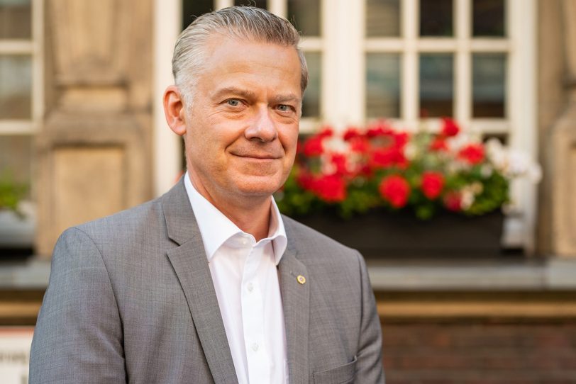 Dr. Friedrich Dybowski, Präsident des Lions Clubs Wanne-Eickel (2020).