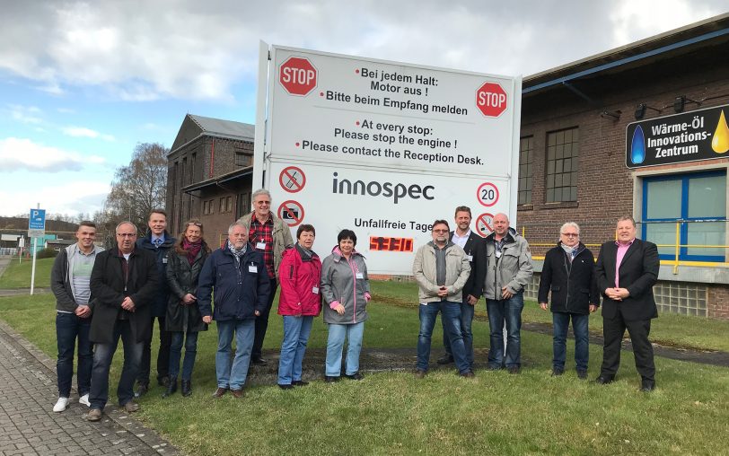 Zu Besuch bei Innospec.