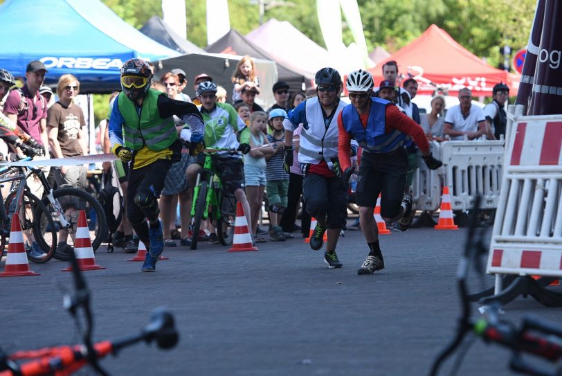 Start beim Zechensprint.