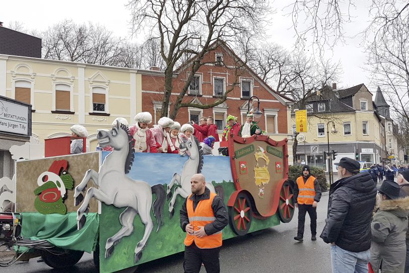 Rosenmontagsumzug der HeKaGe in Herne (NW), am Montag (24.02.2020).